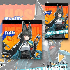 6pcs Game Hoshimi Miyabi Zenless Zone Zero Badge Keychain Card Postcard Sets 07FC0E-D4 - KOEEK