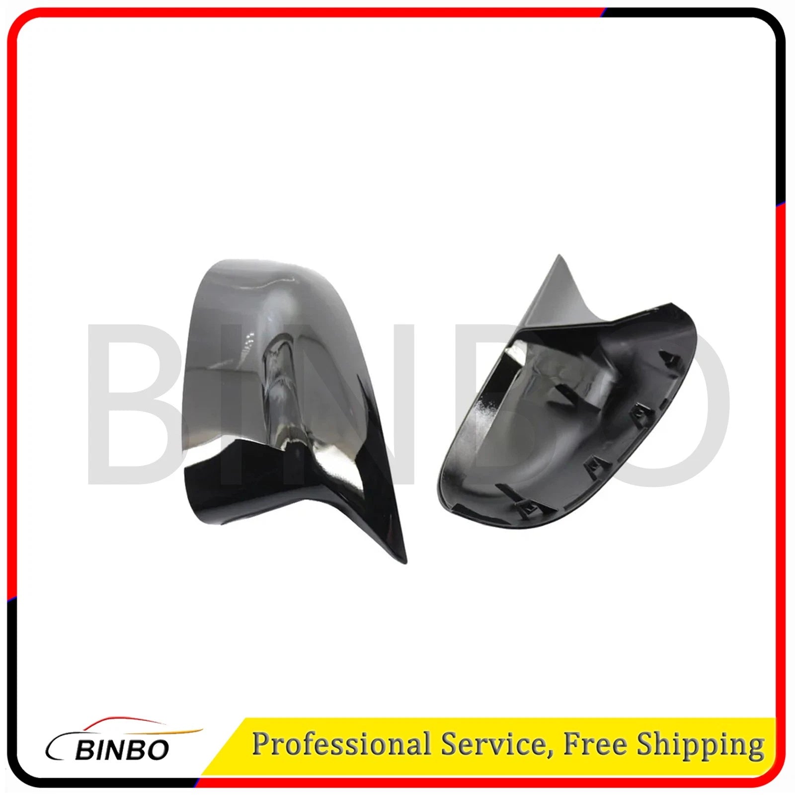 Gloss Black Door Side Mirror Covers Caps For BMW G01 X3 G02 X4 G05 X5 2018-2023 07FC0E-D4 - KOEEK