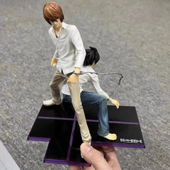 Anime Death Note Figure Light Yagami & L Pvc Model Statue Collectible Toy Gift 07FC0E-D4 - KOEEK