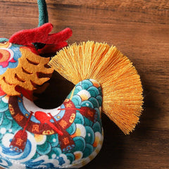 Dragon Boat Festival Ethnic Style Car Hanging Decoration Festival Gift Ornament 07FC0E-D4 - KOEEK