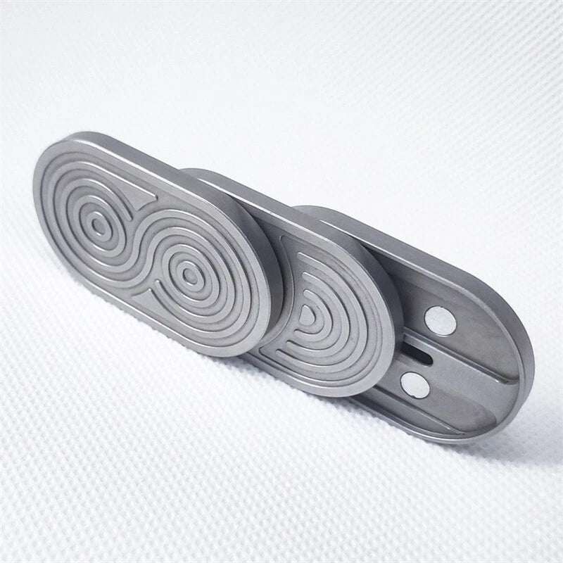 Stainless Steel Fidget Slider Haptic EDC Fidget Toys Stress Relief Office Gifts 07FC0E-D4 - KOEEK