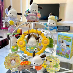 MINISO Sanrio Pochacco Flower & Childhood Series Confirmed Blind Box Figure Toys MINISO - KOEEK