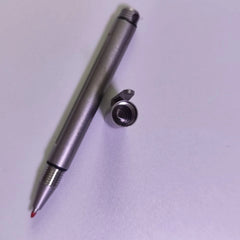 TC4 Titanium Portable Tactical Pen Pocket Ballpoint Pen Outdoor Travel EDC Pen 07FC0E-D4 - KOEEK