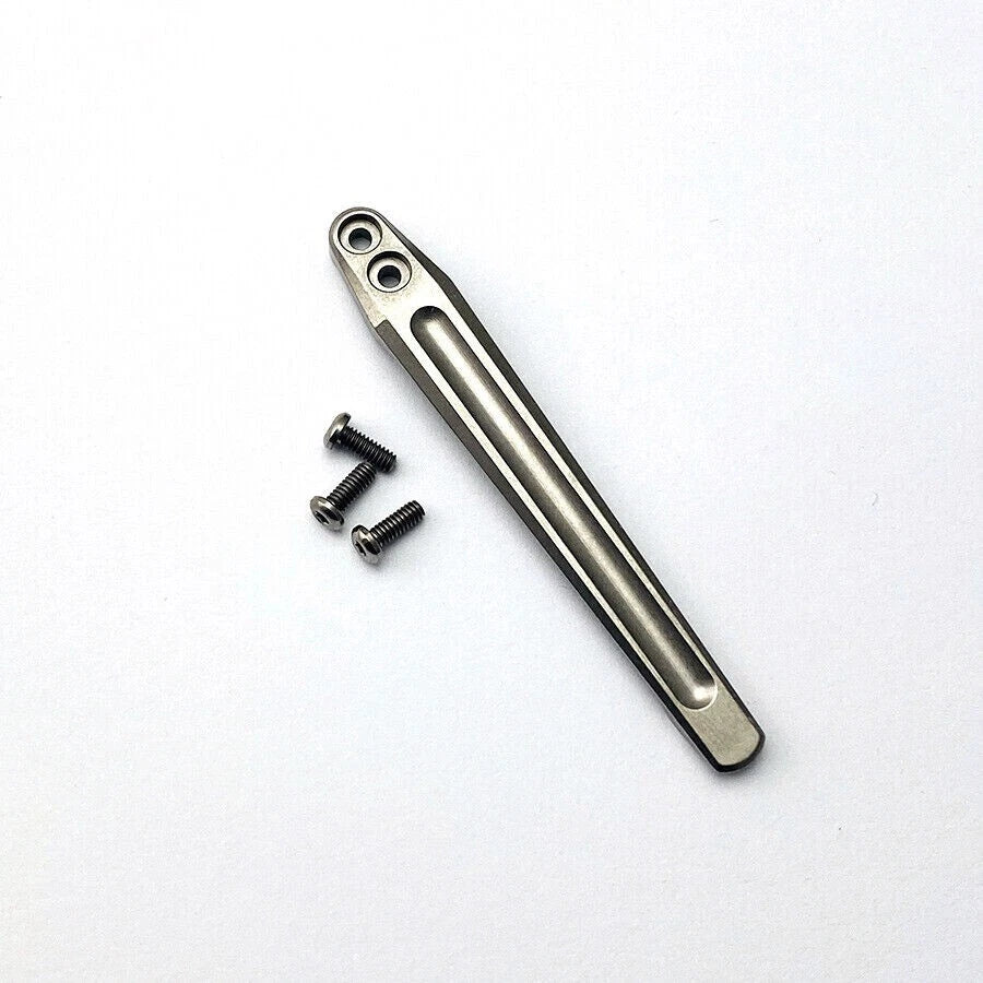 Hot Custom Titanium Pocket Clip for Rick Hinderer Knives XM-18 XM-24 Accessories 07FC0E-D4 - KOEEK