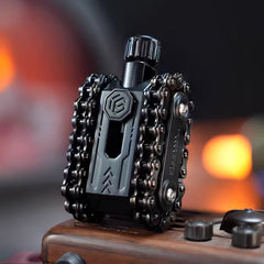EDC Tank Ratchet Wheel Fidget Roller Magnetic Push Card Relieve Stress Toy 07FC0E-D4 - KOEEK