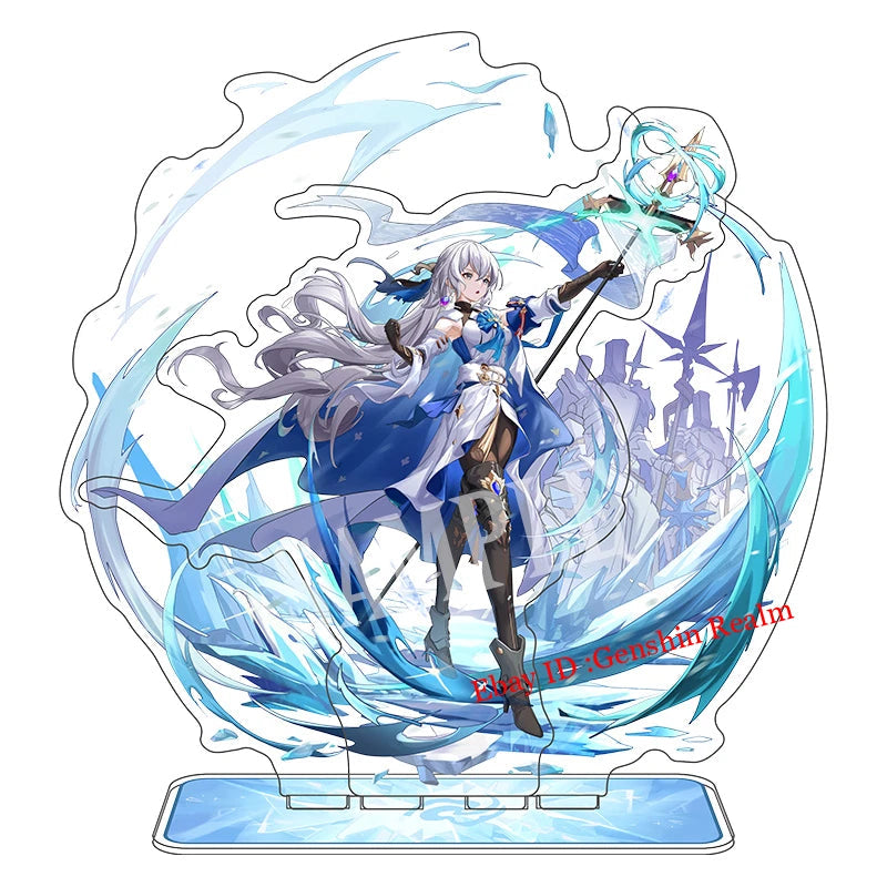 Anime Honkai: Star Rail Bronya Rand Acrylic Desktop Stand Figure Collection 07FC0E-D4 - KOEEK