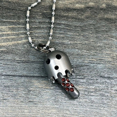 HotEDC Titanium Alloy Beads Pendant Necklace Bracelet KeychainOutdoorDecorations 07FC0E-D4 - KOEEK