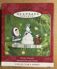 2001 Hallmark Keepsake Ornament Frosty Friends HALLMARK - KOEEK