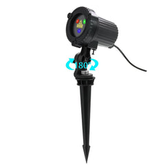 Christmas Laser Lights, Outdoor Garden Laser Lights Projector with Moving RGB... 07FC0E-D4 - KOEEK