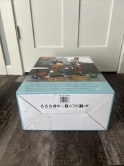 Disney Christmas Mickey Mouse & Goofy 18” NUTCRACKER SET Lights & Music Statues DISNEY - KOEEK