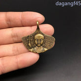 Chinese Brass Hand-Carved Tibet Bodhisattva Exquisite Small Pendant Statues 07FC0E-D4 - KOEEK