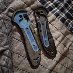 1 Pair G10 Material Handle Scales for Benchmade Griptilian 551 Folding Knife 07FC0E-D4 - KOEEK