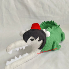 Anime Touhou Project Animal Series Shameimaru Aya Crocodile Plush Doll Toy Gift 07FC0E-D4 - KOEEK