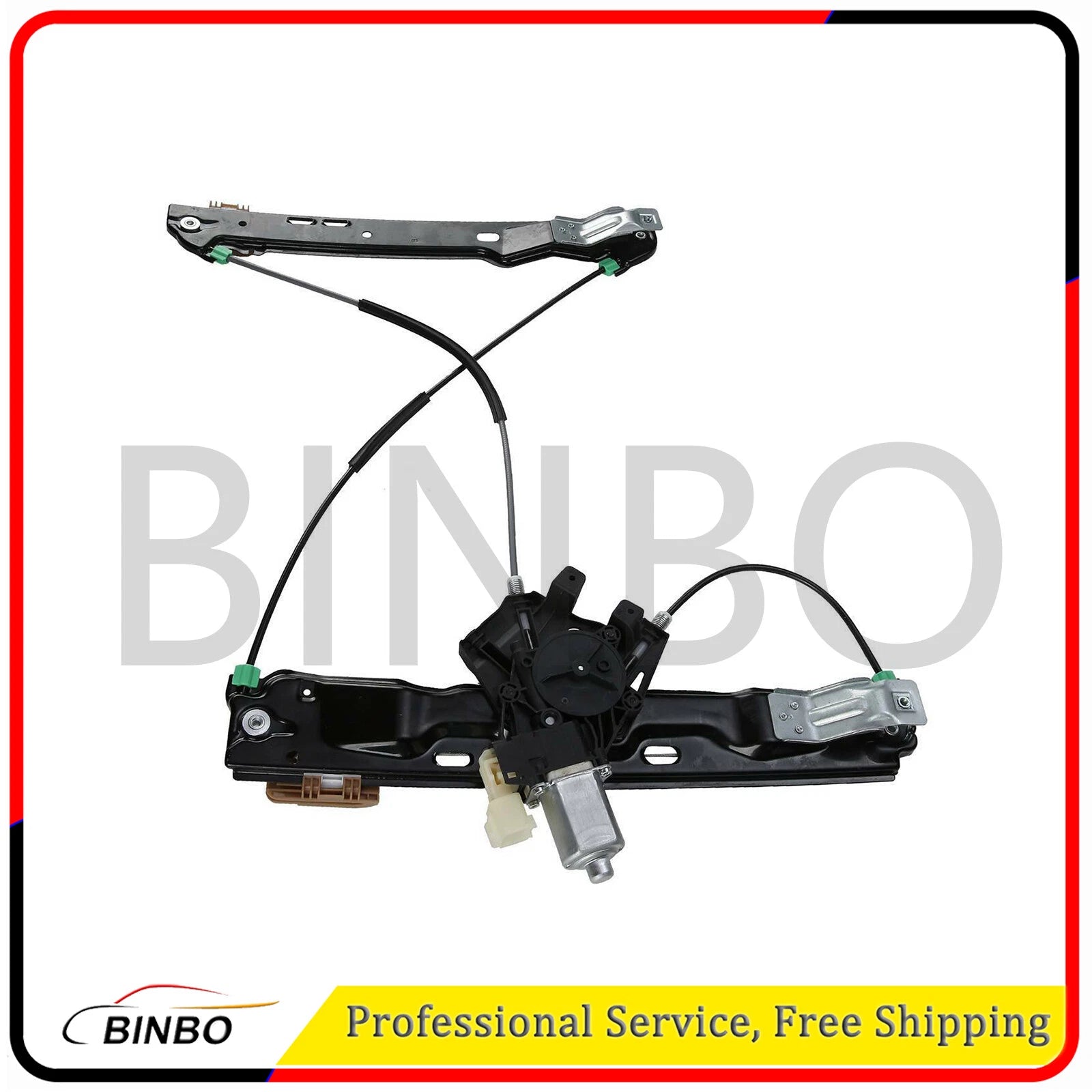 Front Right RH Window Regulator w/ Motor for Land Rover Range Rover Evoque 12-18 07FC0E-D4 - KOEEK