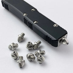 EDC Ultratech UTX-85 Knife Triangle DIY Handle Glass Breaker Tail Cone Tool Bit 07FC0E-D4 - KOEEK