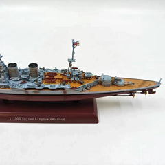 1/1000 HMS Hood British Battlecruiser Alloy Simulation Model Static Collectible 07FC0E-D4 - KOEEK