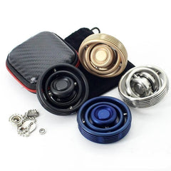 Metal Gyroscope Toy Stainless Steel Hand Fidget Stress Relief Focus EDC Toy Gyro 07FC0E-D4 - KOEEK