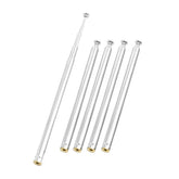 5 Sections Telescopic Antenna AM FM Radio Telescoping Antenna for Home Theater 07FC0E-D4 - KOEEK