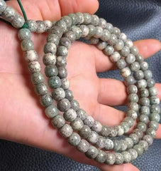 108 Beads Mala Necklace 8×9mm Star & Moon Bodhi Prayer ecology HaiNan 07FC0E-D4 - KOEEK
