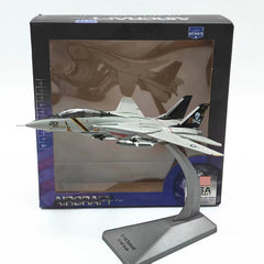 AF1 1/144 F-14A TOMCAT U.S.NAVY VF-84 JOLLY ROGERS AJ201 1978 Diecast 07FC0E-D4 - KOEEK