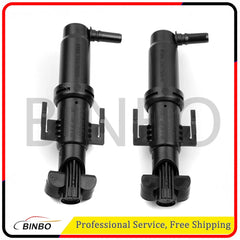 For BMW F01 F02 730i 740i 750i 760i 740Li 2PCS Headlight Washer Nozzle Cylinder 07FC0E-D4 - KOEEK