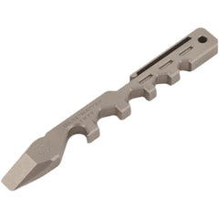 EDC TC4 Titanium Crowbar Safety Hammer Bottle Opener Hexagonal Wrench Multitools 07FC0E-D4 - KOEEK