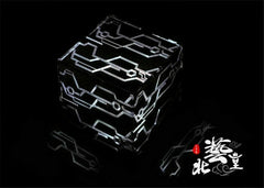 NieR:Automata YoRHa No. 9S 2B COS Black Box Light Props Game Cube Data Storage- 07FC0E-D4 - KOEEK