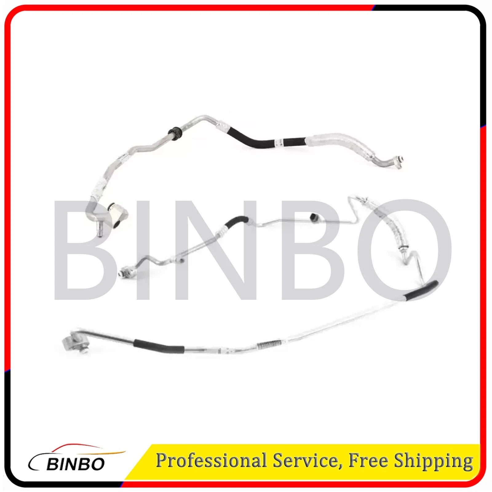 A/C Refrigerant Pressure & Suction Hose Line Set For 08-13 BMW M3 E90 E92 E93 07FC0E-D4 - KOEEK