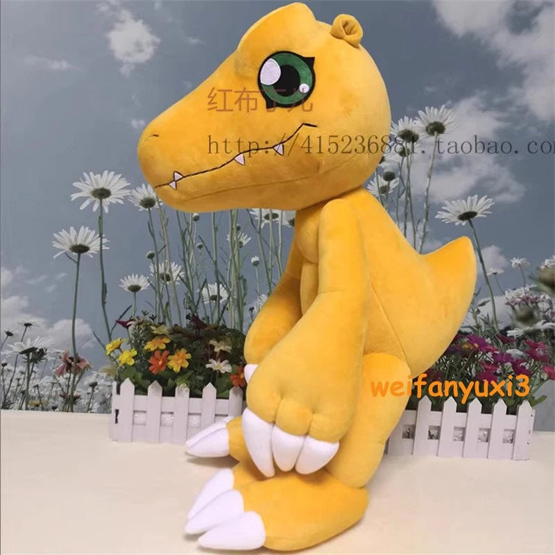 50cm Digimon Digital Monster Agumon Plush Doll Stuffed Toy Pillow Christmas Gift 07FC0E-D4 - KOEEK