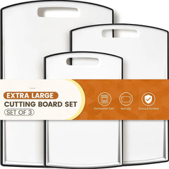 Non Slip Cutting Board,Extra Large Plastic Cutting Boards for Kitchen Dishwasher 07FC0E-D4 - KOEEK