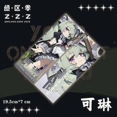 Zenless Zone Zero Corin Wickes Anime Laser Ticket Double Flash Badge Gift Set 07FC0E-D4 - KOEEK