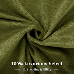Super Soft Velvet Queen Size Comforter Set,3 Piece Warm Velvet Fluffy BeddingSet 07FC0E-D4 - KOEEK