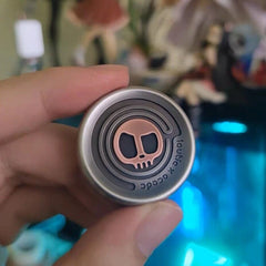 Lautie ACEDC Metal Devil Milk Cap Haptic Coin Shape Hand Push Slider Toy Gifts 07FC0E-D4 - KOEEK