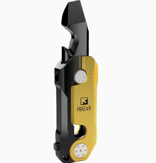 Aluminum Alloy Decompression Toy Pry Bar Multifunctional Bottle Opener EDC Gifts 07FC0E-D4 - KOEEK