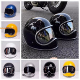 Full Face Rider Motorcycle Helmet Retro Style Small Helmet with Shield SORK SORK - KOEEK