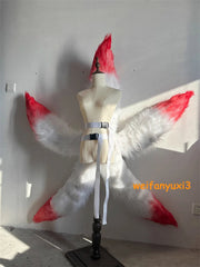 Custom Game Honkai:Star Rail Fugue Tingyun Tail Accessories Cosplay Prop 100cm 07FC0E-D4 - KOEEK