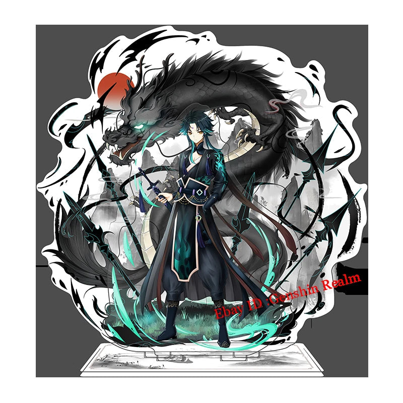 Anime Xiao Acrylic Desktop Stand Figure Collection Decor Gift 07FC0E-D4 - KOEEK