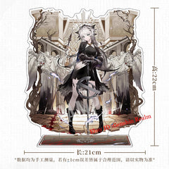 Anime Arknights Lappland Acrylic Desktop Stand Figure Collection Decor Gift 07FC0E-D4 - KOEEK