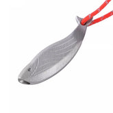 Titanium Safety Whistle Emergency Survival Whistle Necklace Outdoor Travel EDC 07FC0E-D4 - KOEEK