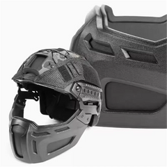 Tactical FAST Mask Goggles Helmet Windproof Face Mask Equipment Full Face Mask 07FC0E-D4 - KOEEK
