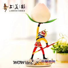Journey to the West The Monkey King Sun wukong Peach LED Light Lamp Figure Model 07FC0E-D4 - KOEEK