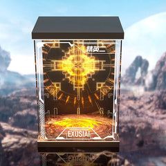 Acrylic Display Box Case Dustproof LED Light For GSAS Arknights Exusiai Figure 07FC0E-D4 - KOEEK