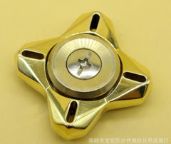 Brass Hand Twisting Spinning Top Toy Gyro Multi-function Gyroscope EDC Toys 07FC0E-D4 - KOEEK