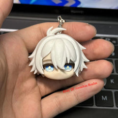 Anime Honkai: Star Rail Phainon PVC Keychain Backpack Pendant Decor Gift 07FC0E-D4 - KOEEK