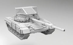 3D Printing 1/72 Russian T72B main battle tank Model Unpainted 07FC0E-D4 - KOEEK