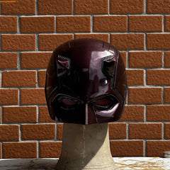 Daredevil Head Mask Matt Murdock Cosplay Half Face FRP Mask Prop Halloween Gift 07FC0E-D4 - KOEEK