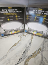 (2 PACK) Koda 15" Flush Mount Ceiling Light 1600LM LED Natural Warm Wht Dimmable KODA - KOEEK