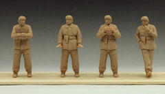 1/35 Resin WWII French Tankers 4 figures Unpainted 07FC0E-D4 - KOEEK
