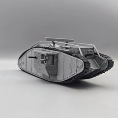 1/48 Battlefield 1 Mark I Tank FDM 3D Printed MovableBarrelMilitaryModelOrnament 07FC0E-D4 - KOEEK