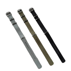 Quick Dry 20mm Titanium Nylon Watch Band Tactical CNC Carved Buckle 07FC0E-D4 - KOEEK